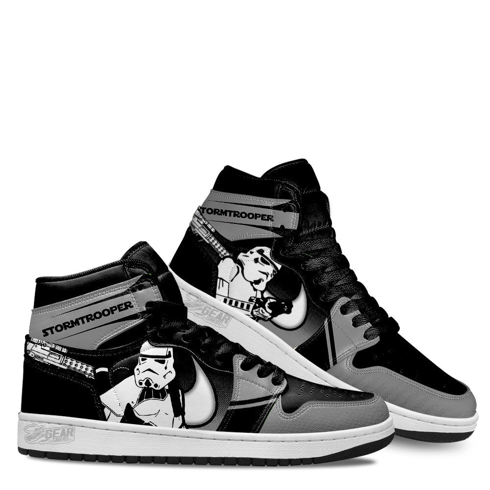 Stormtrooper Star Wars JD Sneakers Shoes For Fans Sneakers, Air Jordan Hightop
