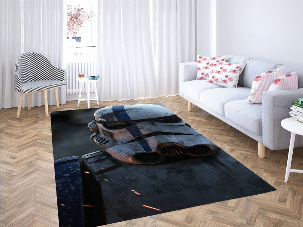 Stormtroopers Front Living Room Modern Carpet Rectangle Rug