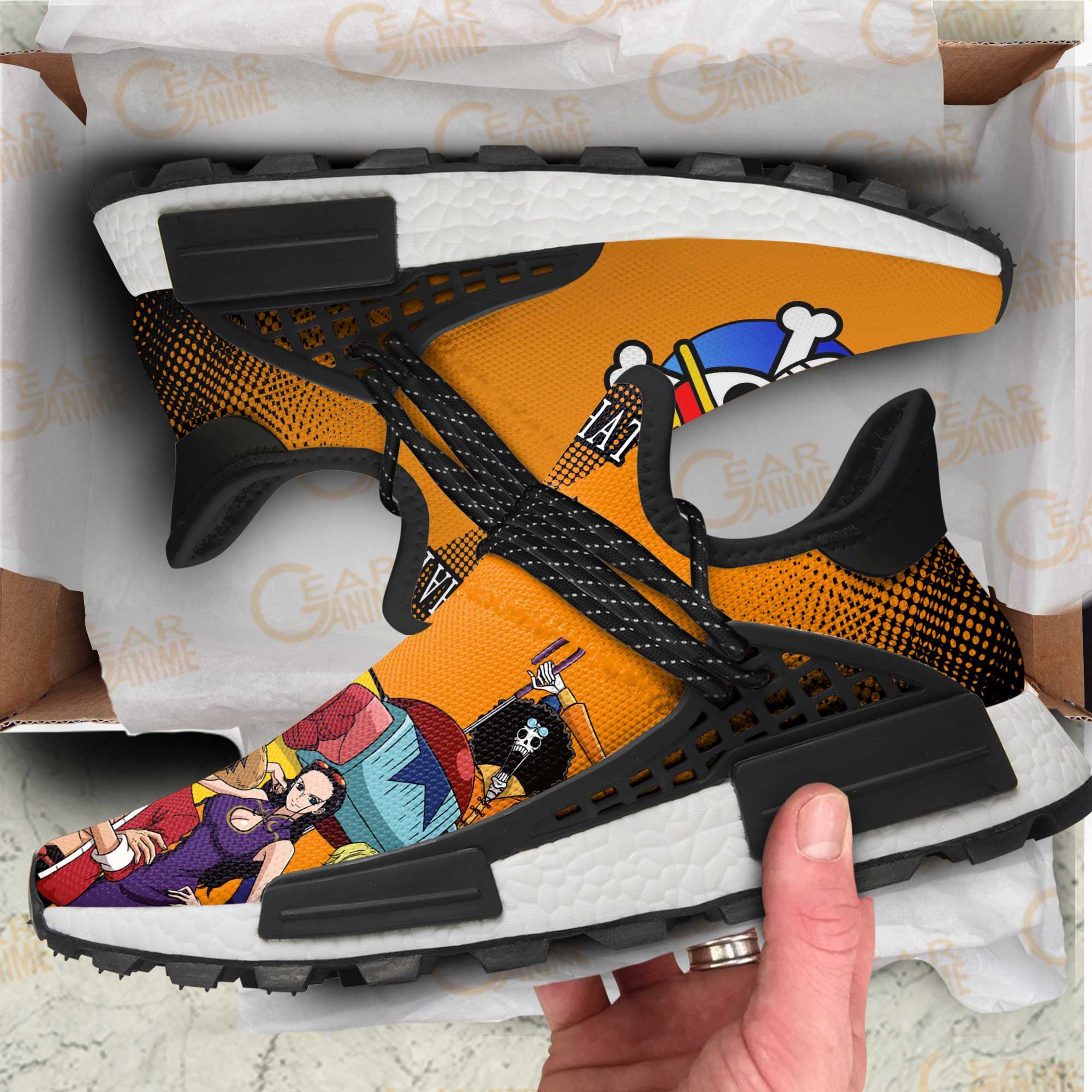 Straw Hat Pirates Shoes One Piece Anime Shoes, NMD Shoes