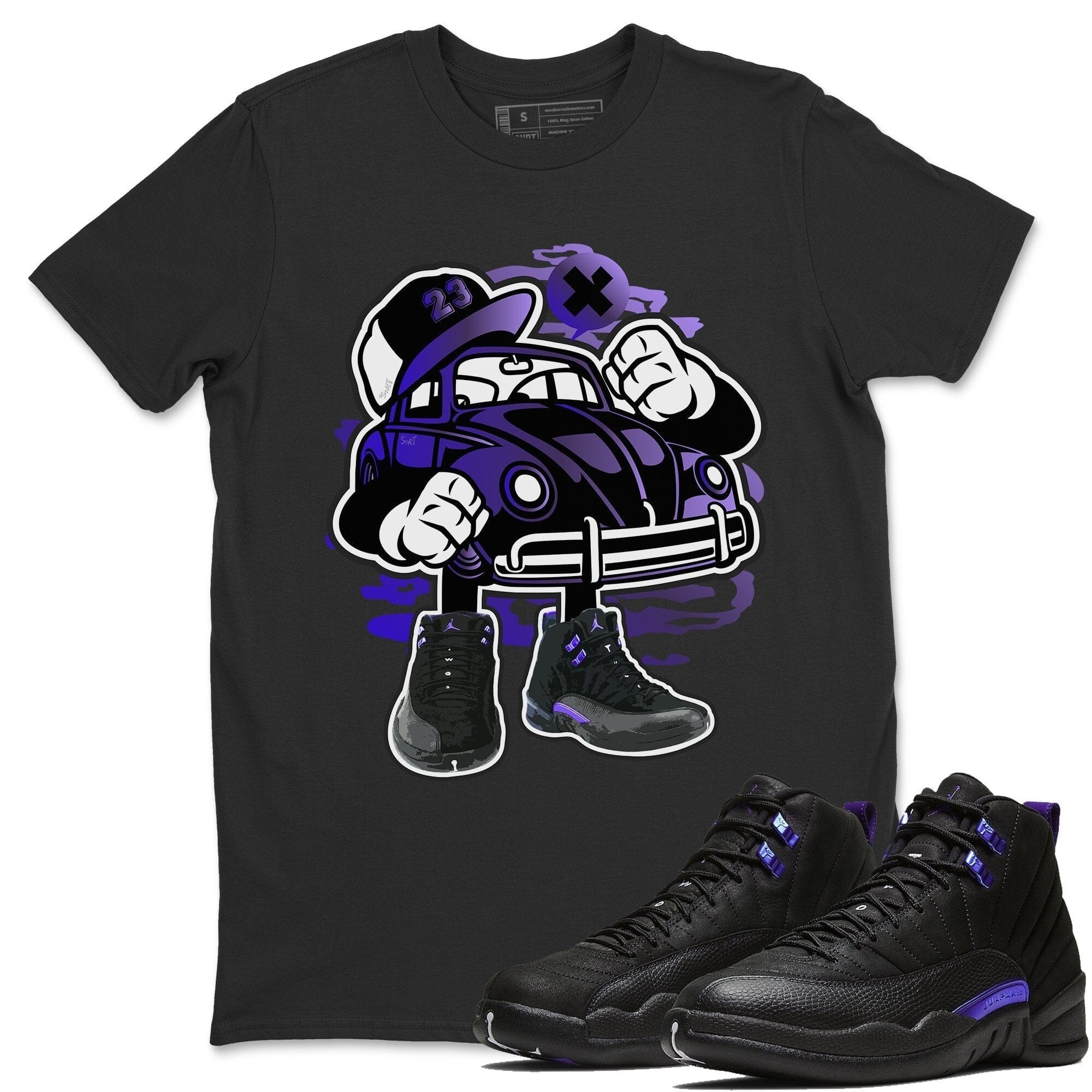Street Beetle Unisex Sweater – Air Jordan 12 Dark Concord, Sneakers Matching Sweater