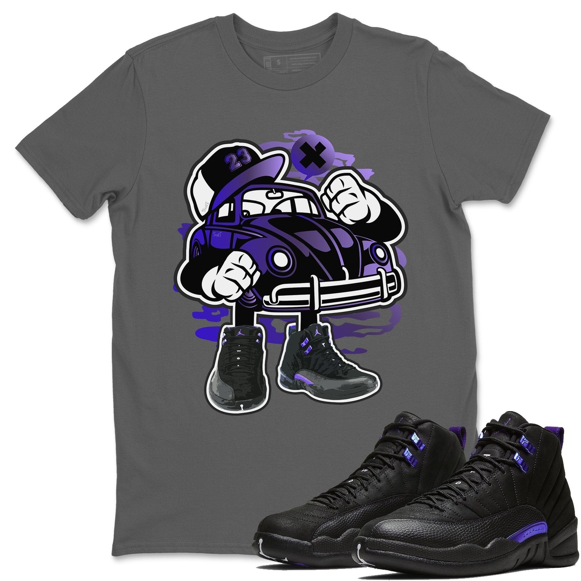 Street Beetle Unisex Sweater – Air Jordan 12 Dark Concord, Sneakers Matching Sweater