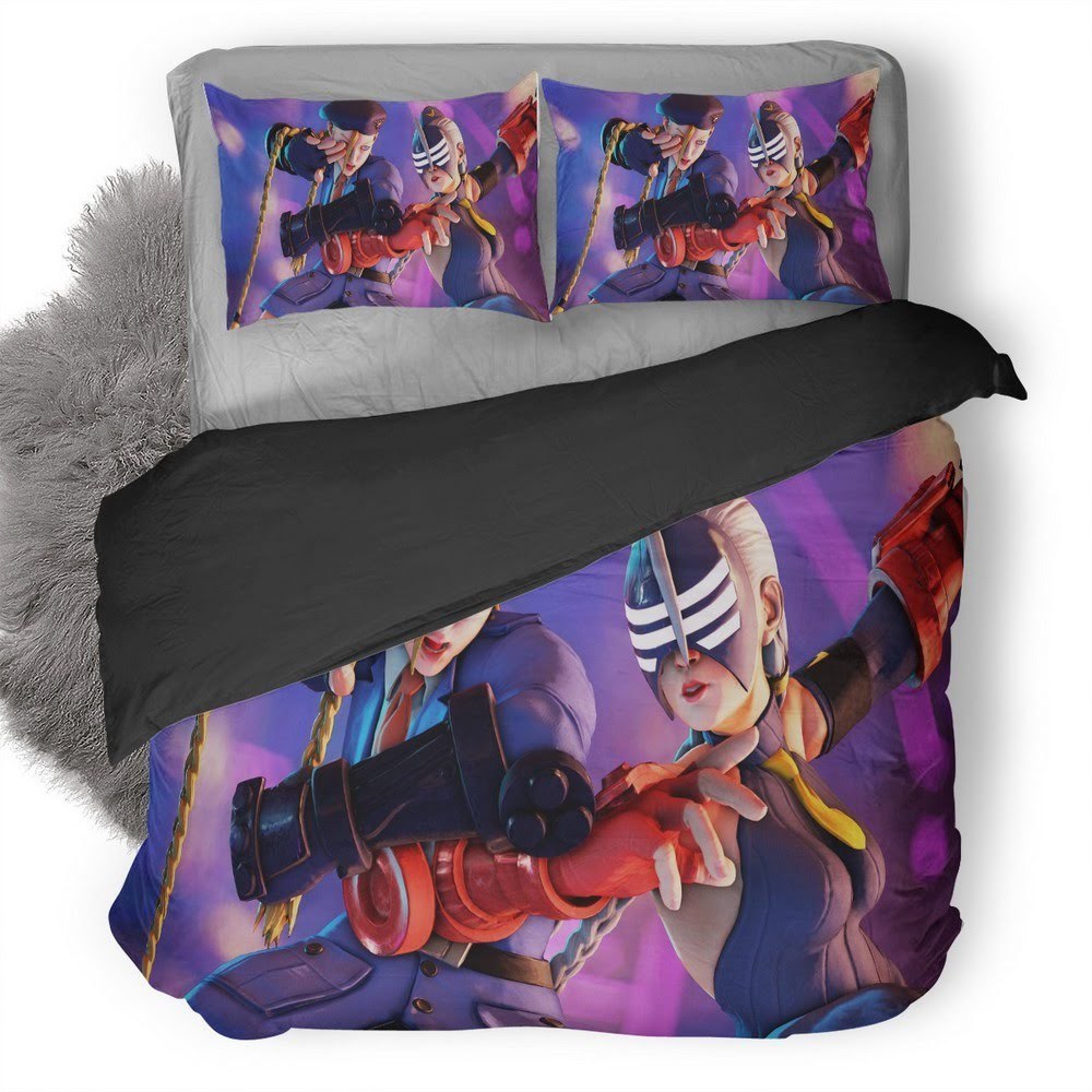 Street Fighter V 10 3D Customized Duvet Cover Bedding Set