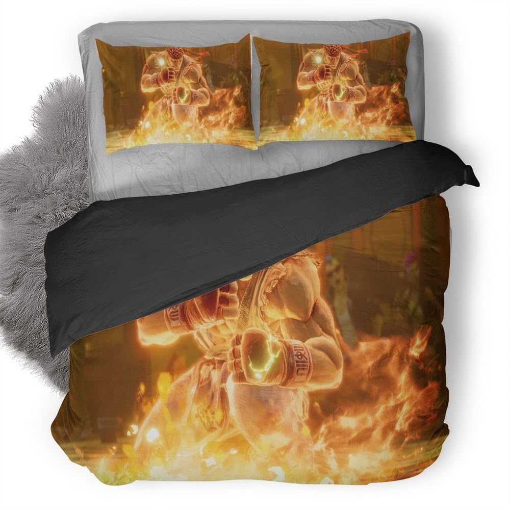 Street Fighter V 15 3D Customized Duvet Cover Bedding Set