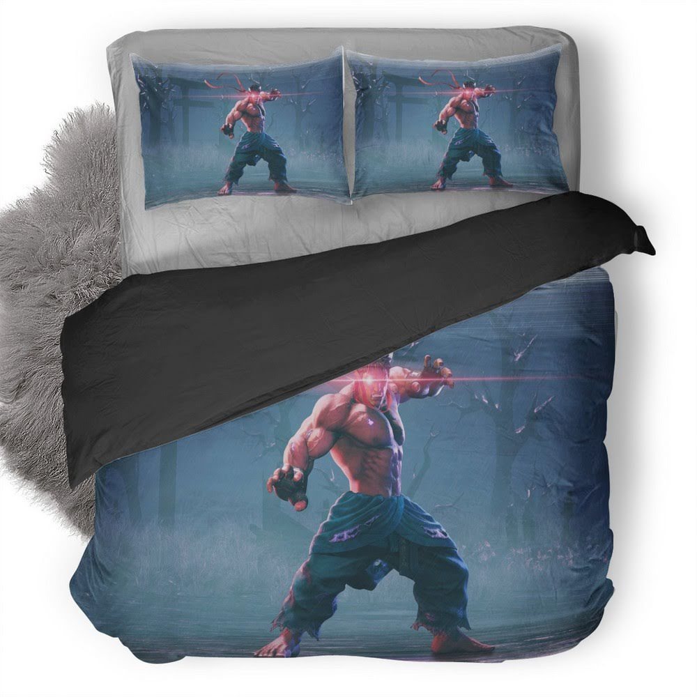 Street Fighter V 18 3D Customized Duvet Cover Bedding Set