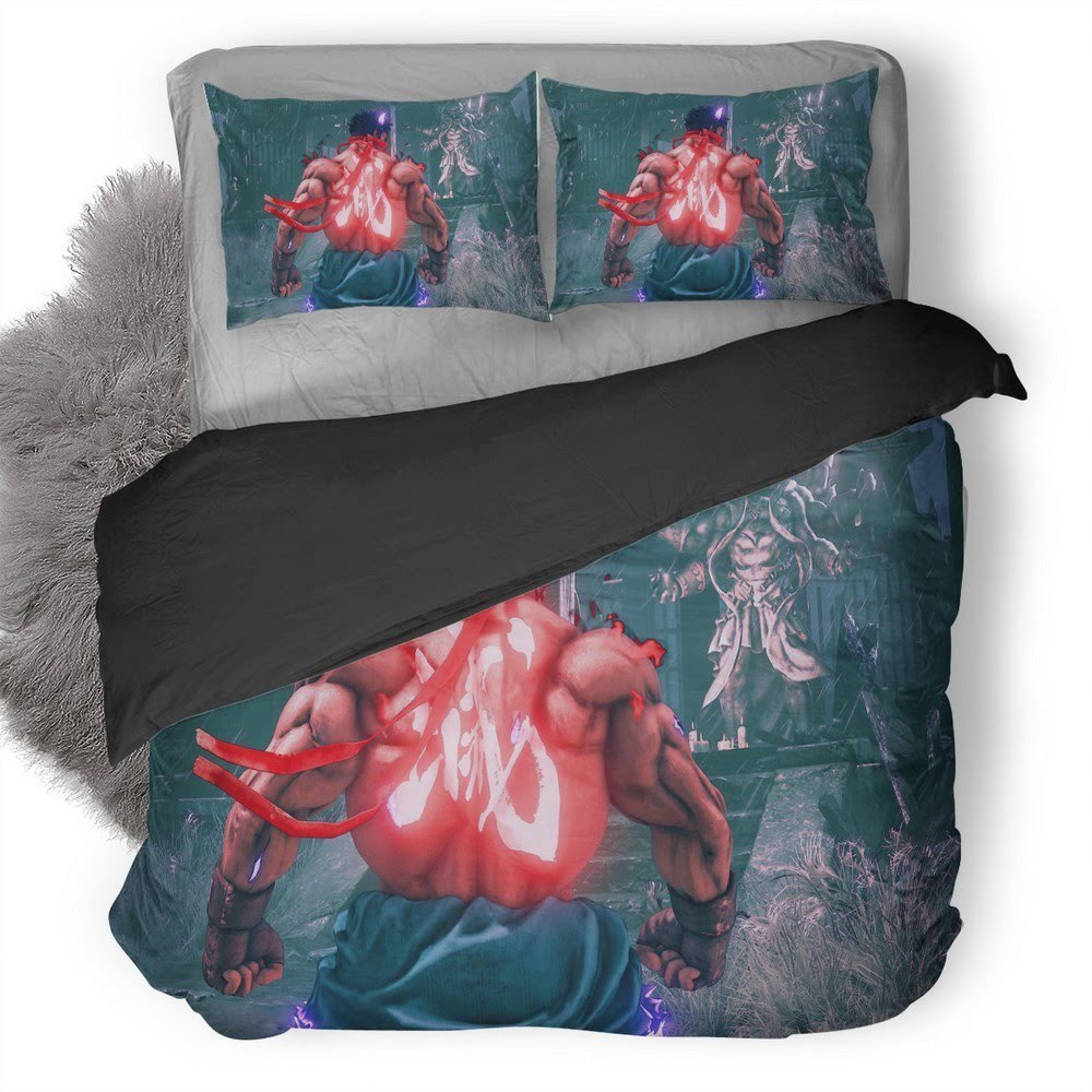 Street Fighter V 19 3D Customized Duvet Cover Bedding Set