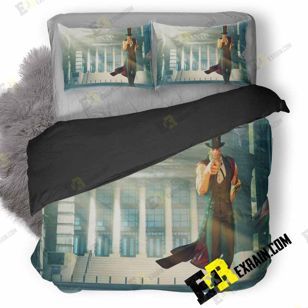 Street Fighter V Arcade Edition Man Of Mystery 5Q 3D Customized Duvet Cover Bedding Set