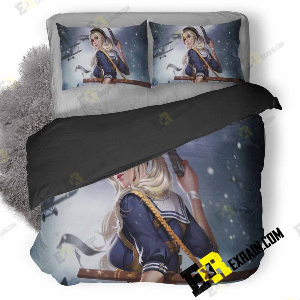 Strike Of Kings Girl Artwork Wb 3D Customized Duvet Cover Bedding Set