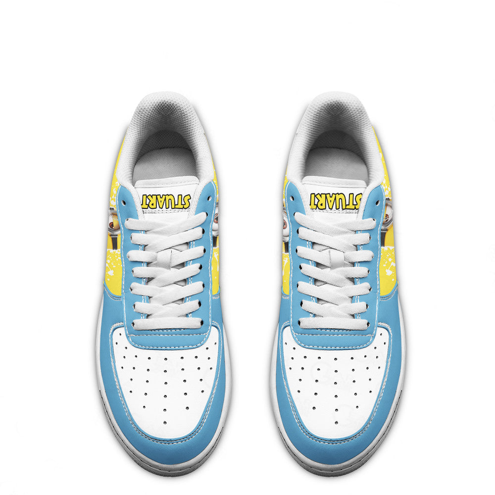 Stuart Minion Costume Air Sneakers Custom Shoes