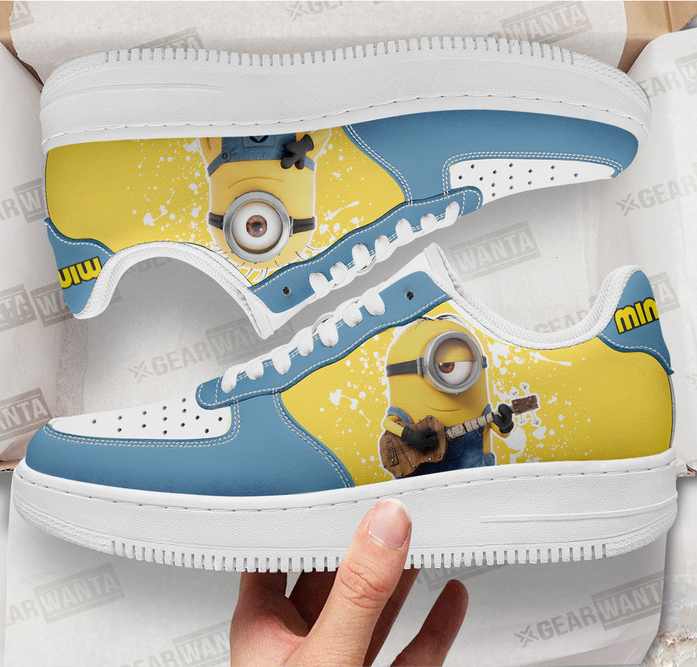 Stuart Minion Costume Air Sneakers Custom Shoes