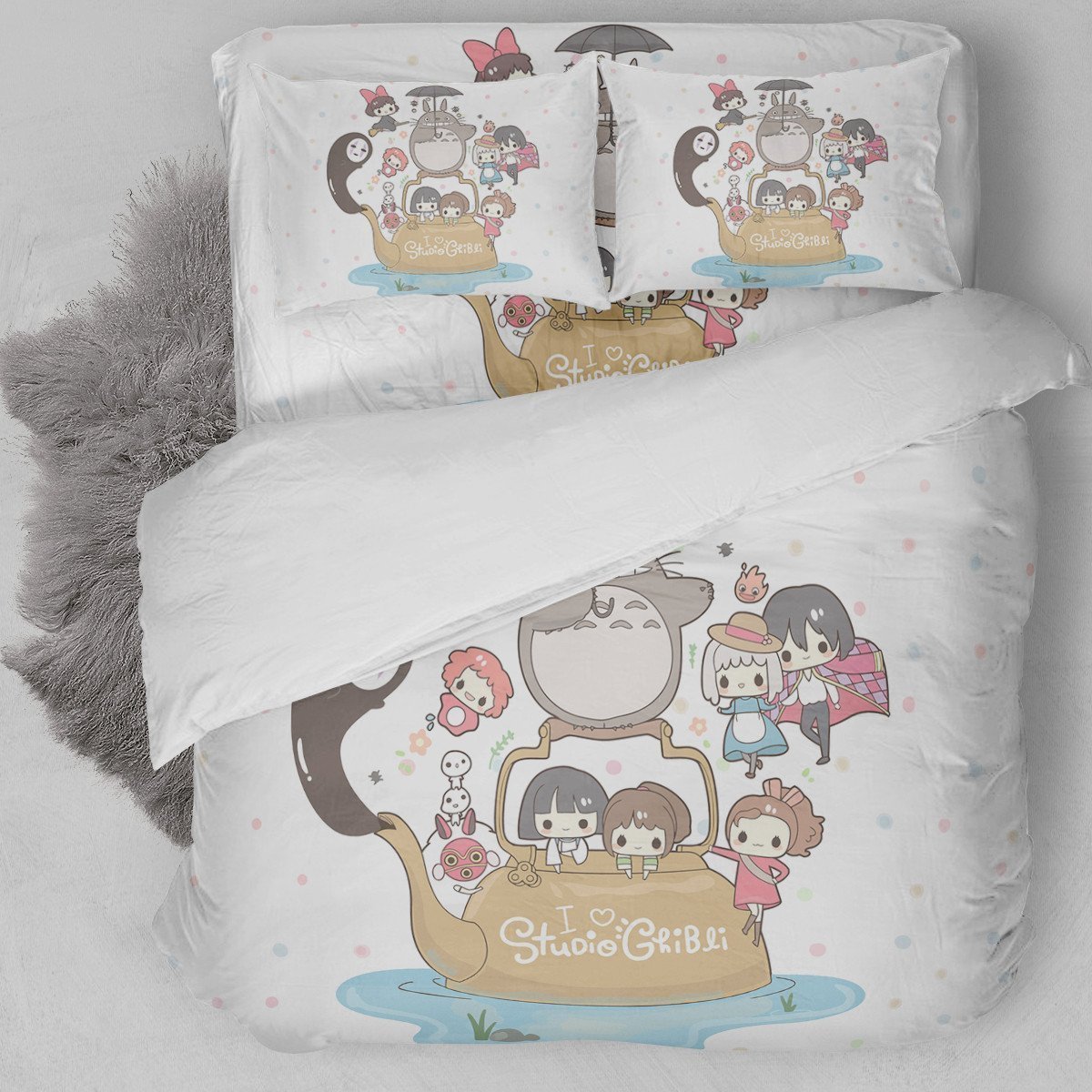 Studio Ghibli Duvet Cover Bedding Set