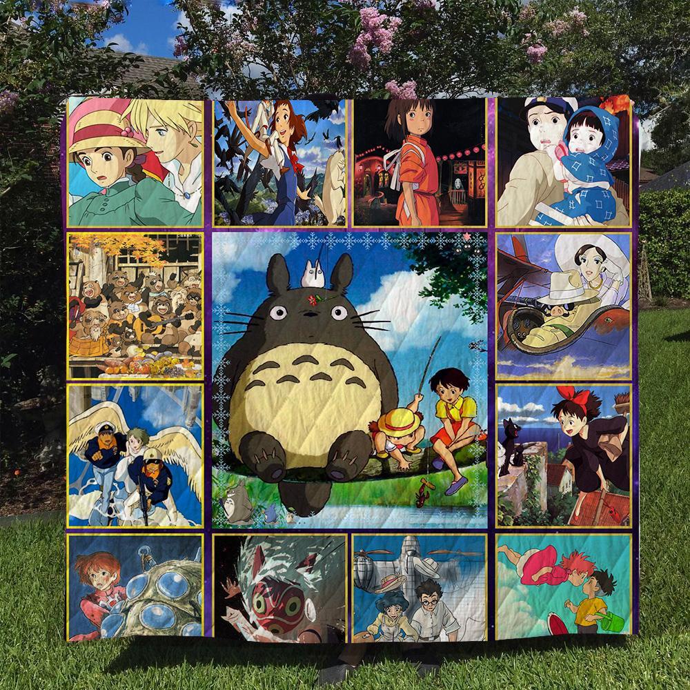 Studio Ghibli Movies Favorite Home Duvet Cover Bedding Set