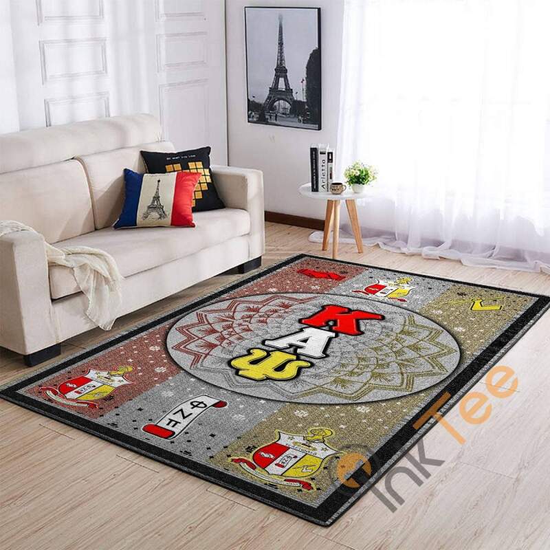Stylized Design Kappa Alpha Soft Livingroom Carpet Highlight For Home Rectangle Rug