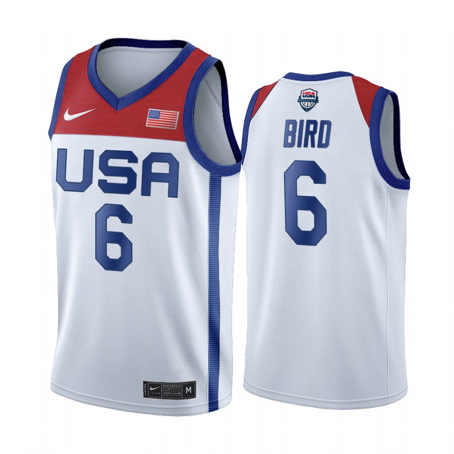 Sue Bird USA Women's White 2021 Tokyo Olympics Jersey Home