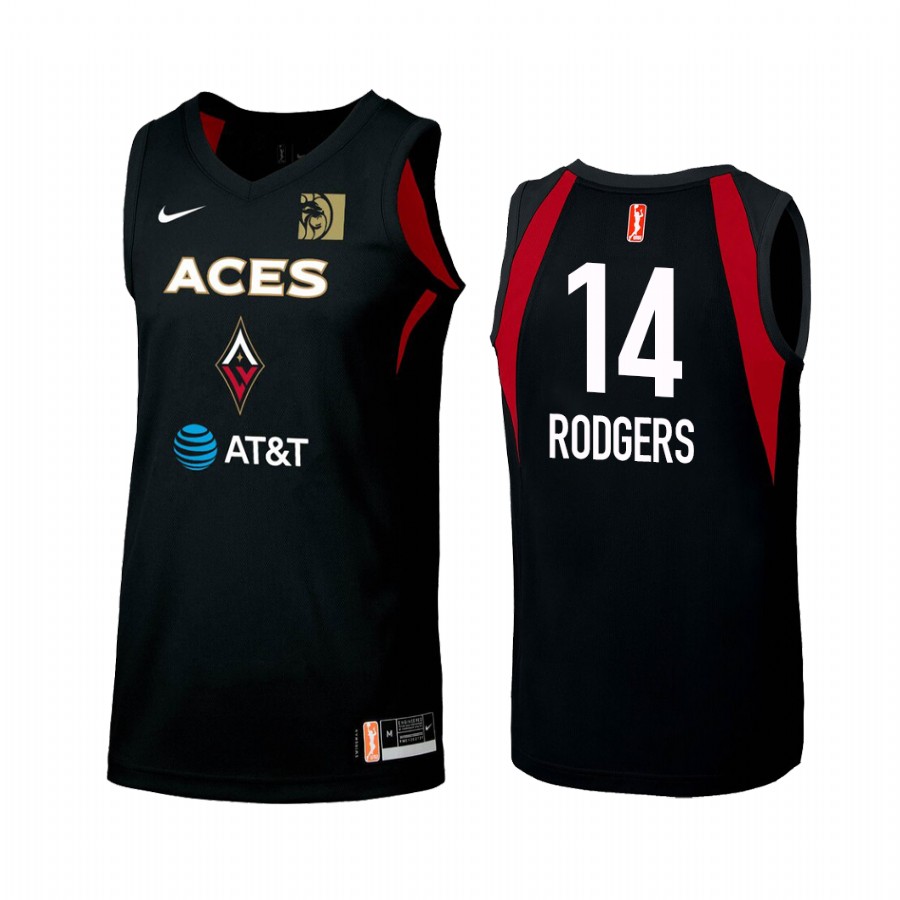 Sugar Rodgers WNBA Primary Women's Black Jersey