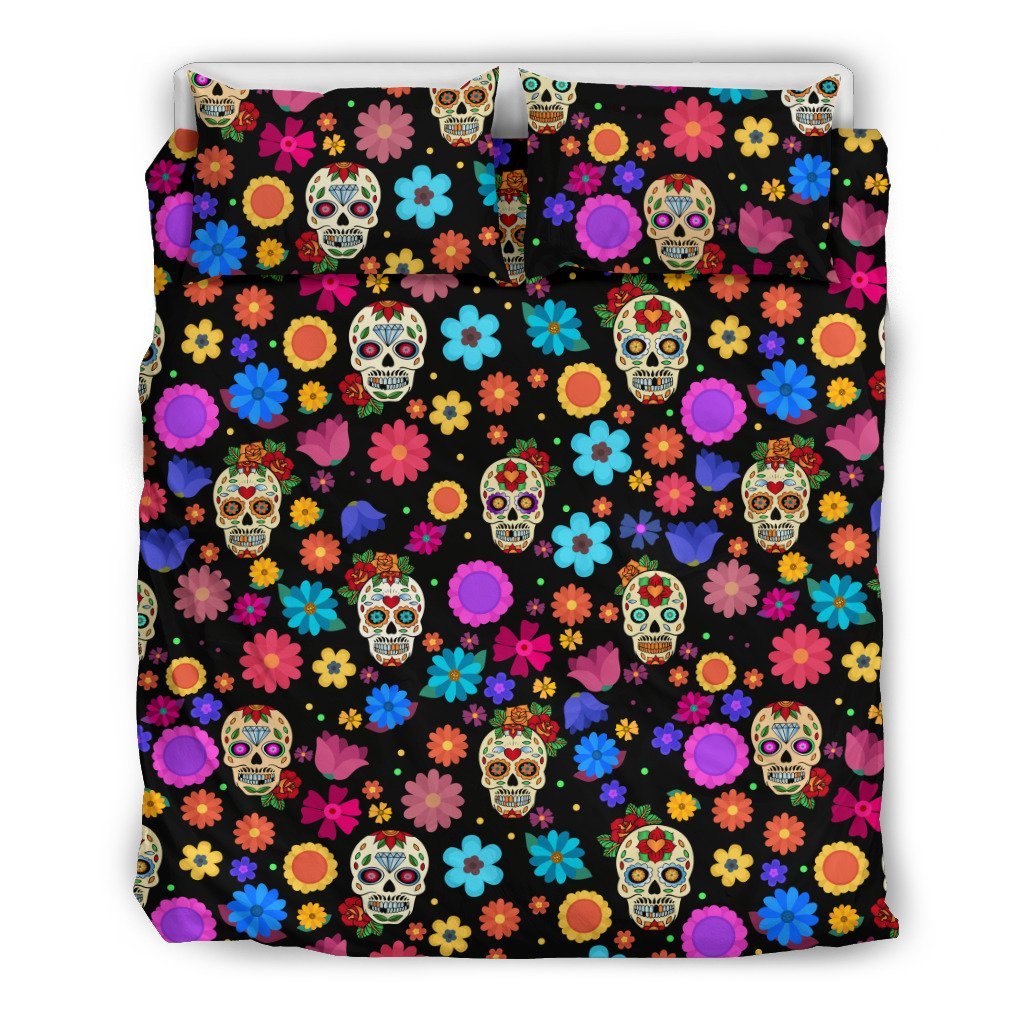 Sugarkull Party 3D Customized Duvet Cover Bedding Set
