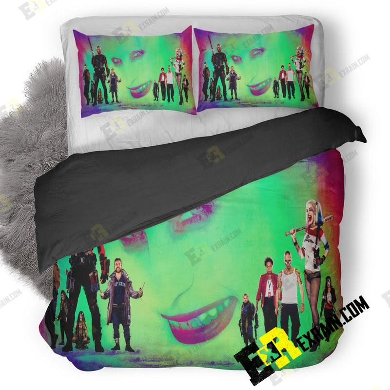 Suicide Squad 3D Customized Duvet Cover Bedding Set