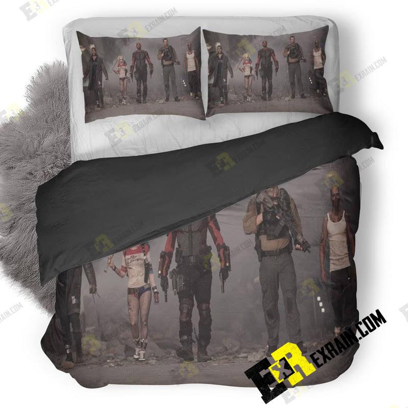 Suicide Squad 3D Customized Duvet Cover Bedding Set