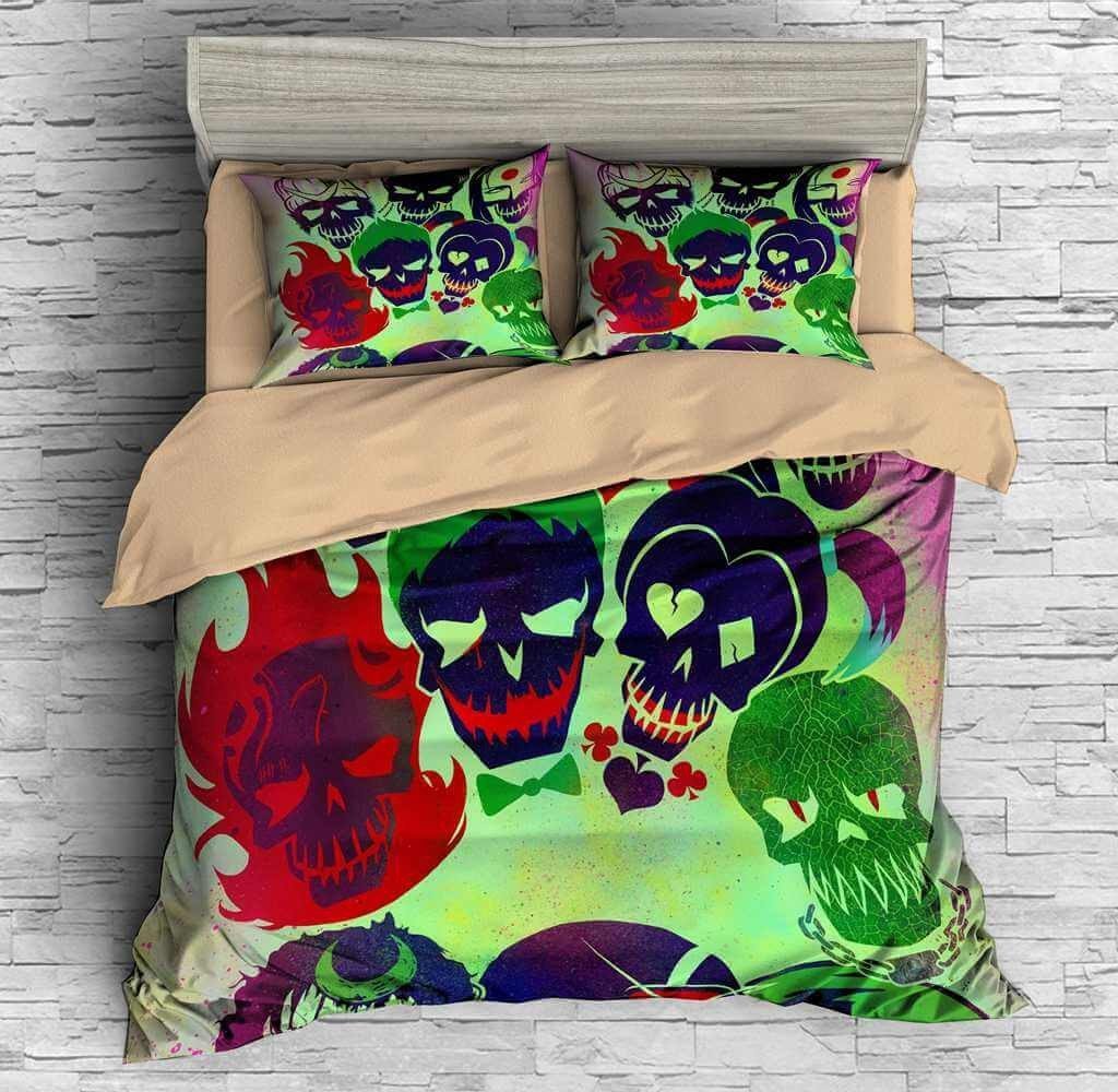 Suicide Squad 3D Customized Duvet Cover Bedding Set