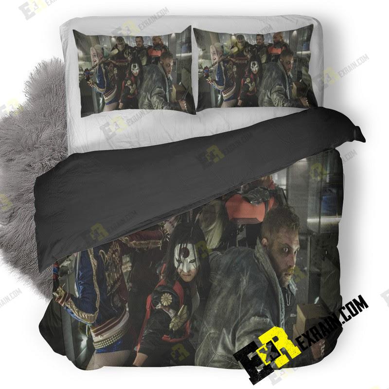 Suicide Squad 5K 3D Customized Duvet Cover Bedding Set