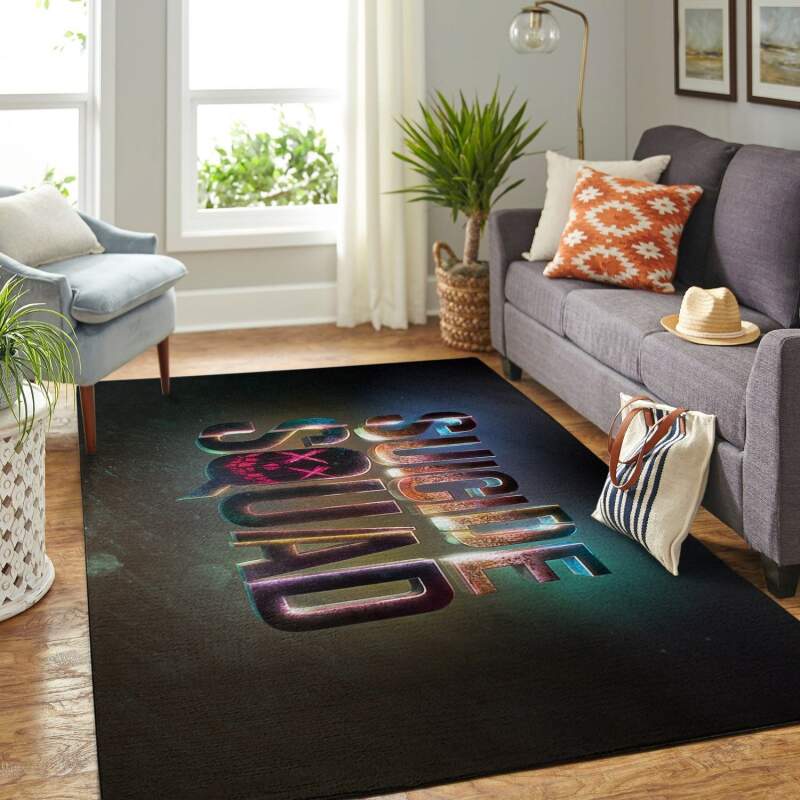 Suicide Squad Living Room Area Rectangle Rug