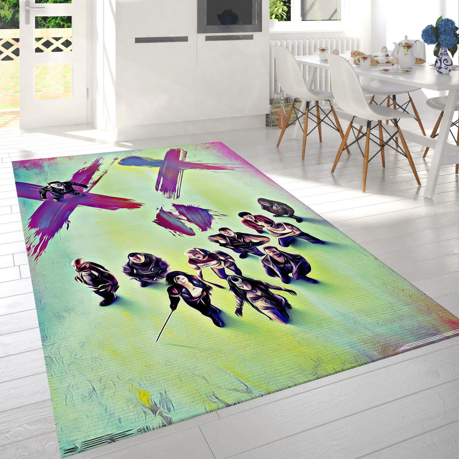 Suicide Squad Movie Rectangle Rug – Custom Size And Printing