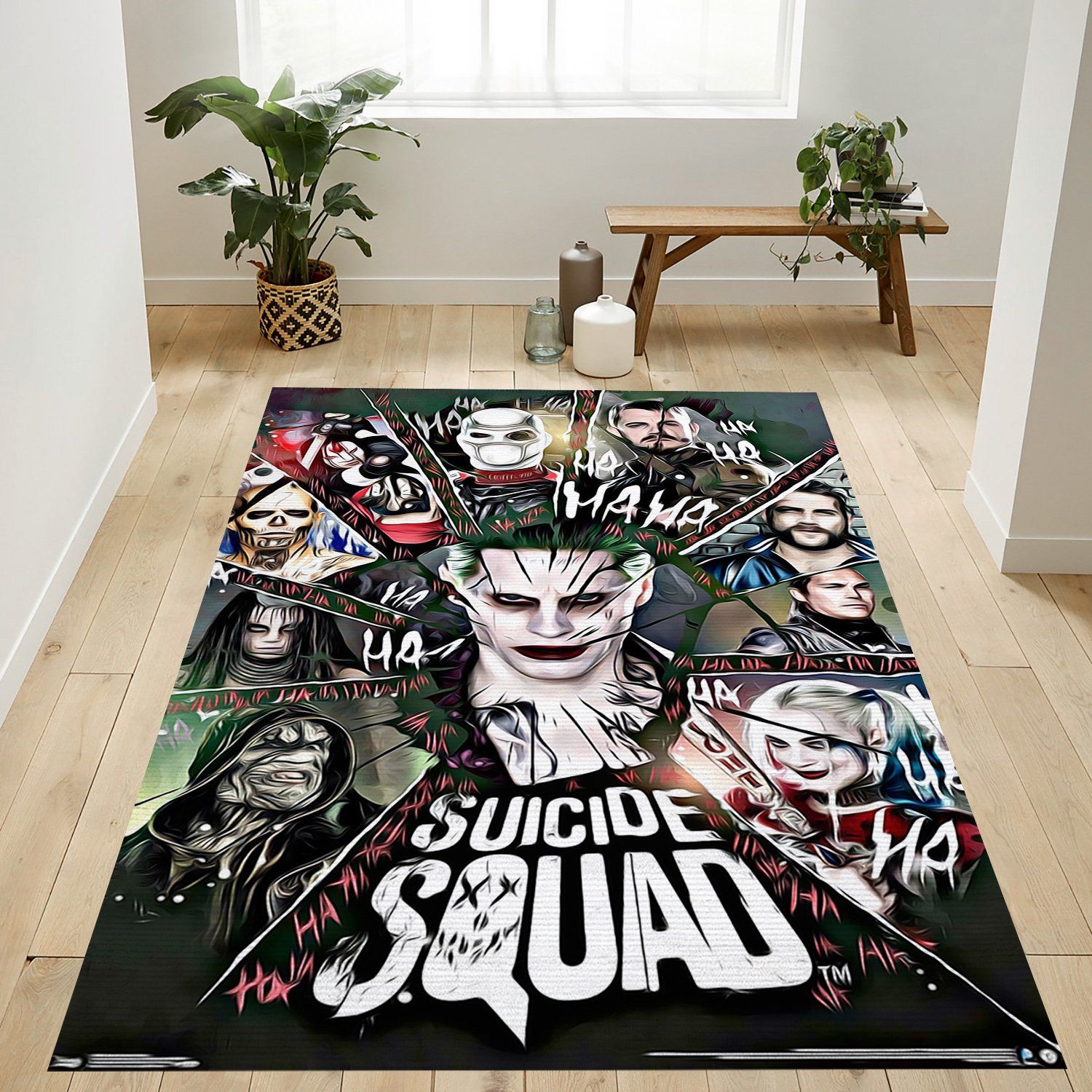 Suicide Squad Rectangle Rug – Custom Size And Printing