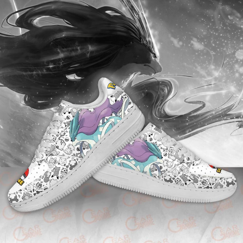 Suicune Shoes Pokemon Custom Anime Sneakers