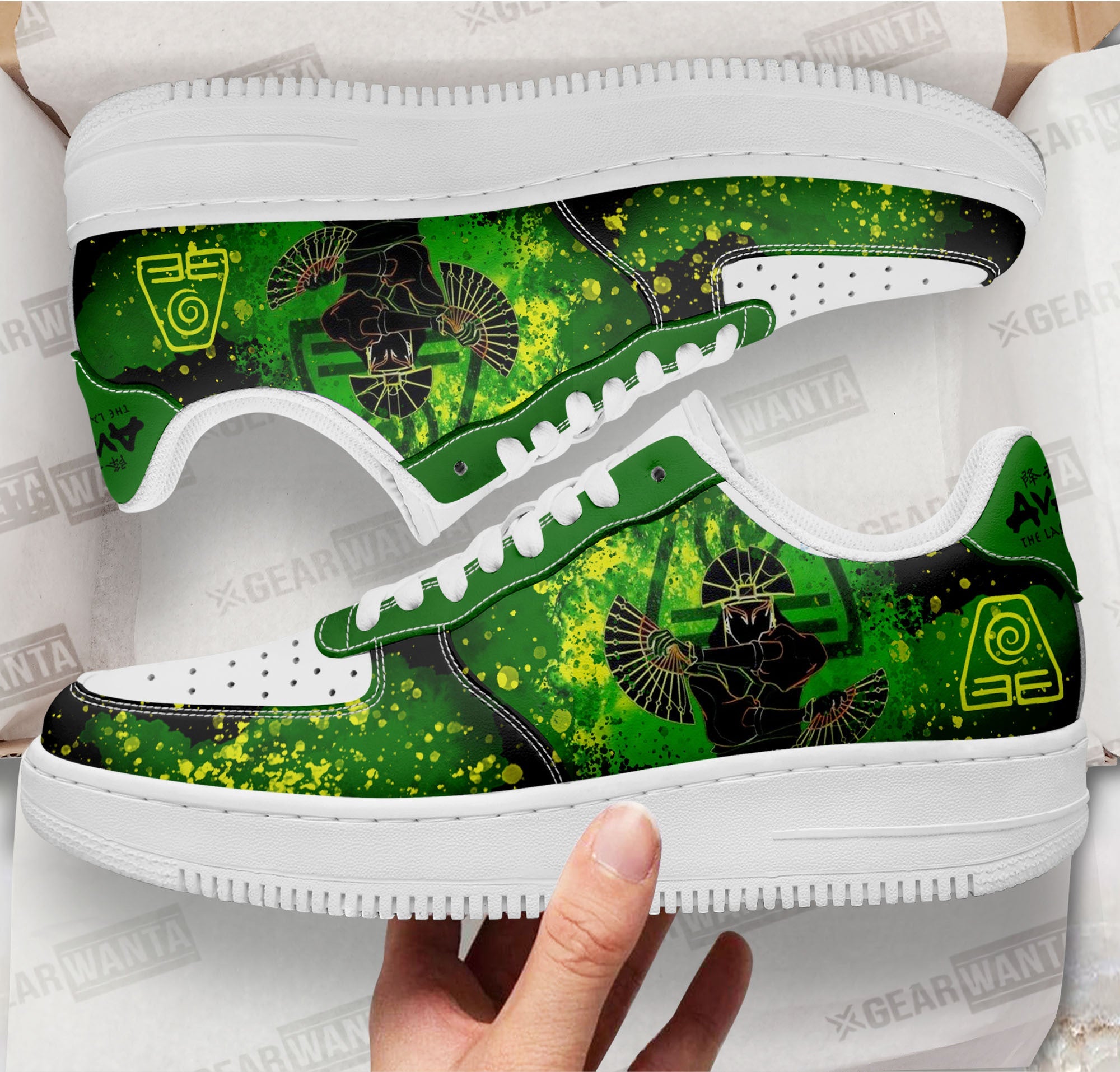 Suki Avatar The Last Airbender Air Sneakers Custom Shoes