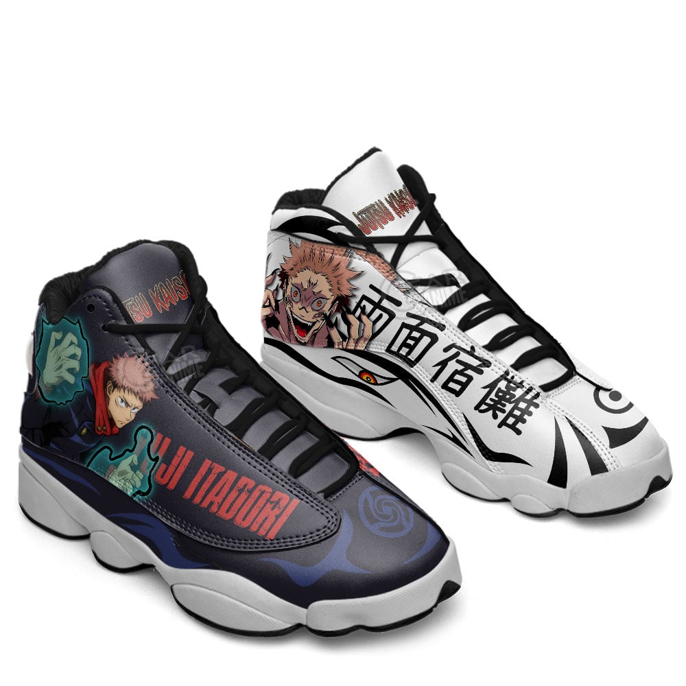 Sukuna Ryomen and Yuji Itadori JD13 Sneakers Jujutsu Kaisen Custom Anime Shoes