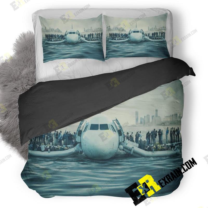 Sully Movie Ad 3D Customized Duvet Cover Bedding Set