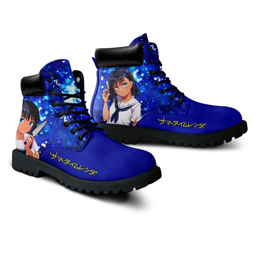 Summertime Render Mio Kofune Boots Anime Custom Shoes