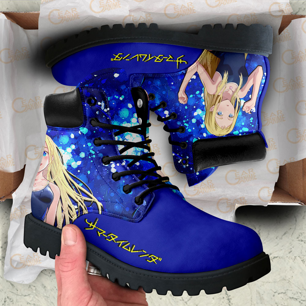 Summertime Render Ushio Kofune Boots Anime Custom Shoes