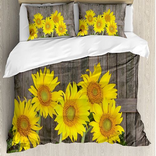 Sunflower Duvet Cover Bedding Set