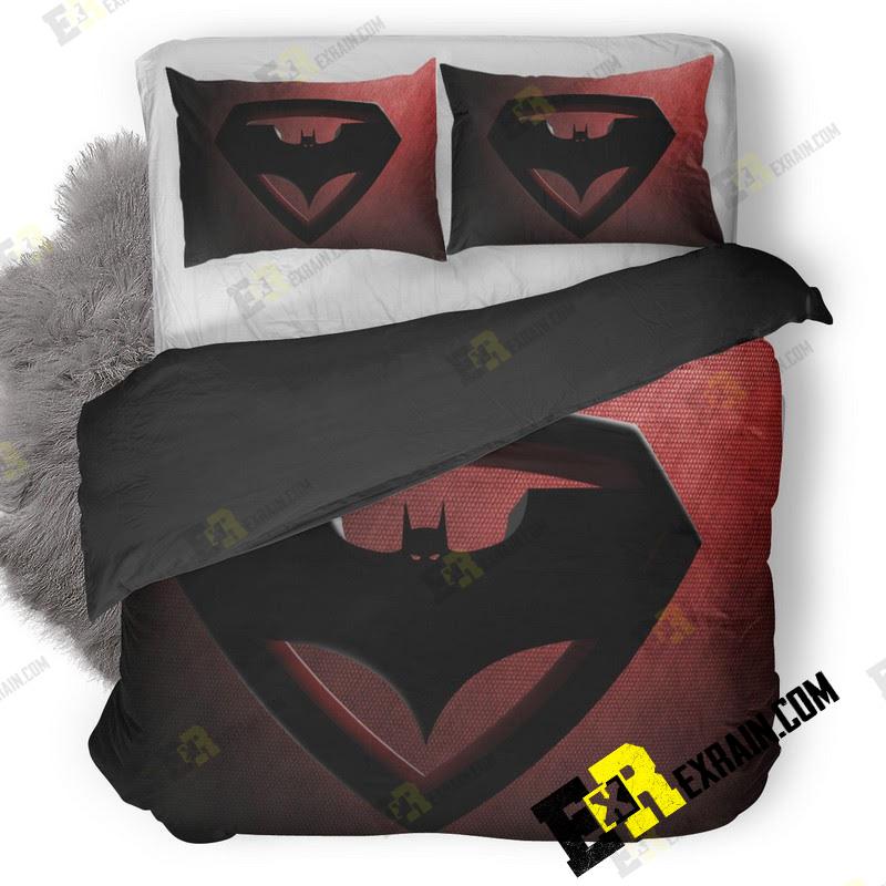 Super Bat 3D Customized Duvet Cover Bedding Set