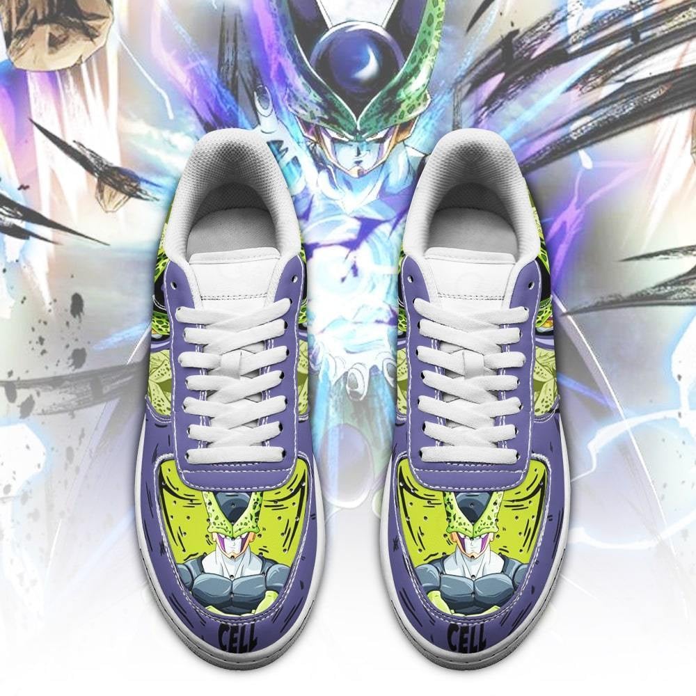 Super Cell Sneakers Custom Dragon Ball Anime Shoes Fan Gift