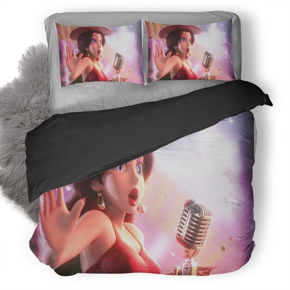 Super Mario Odyssey 11 3D Customized Duvet Cover Bedding Set