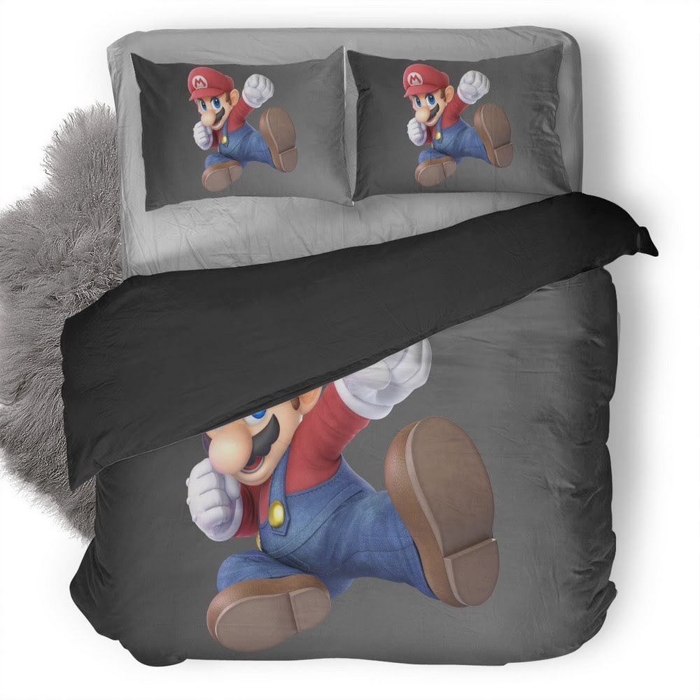 Super Mario Odyssey 13 3D Customized Duvet Cover Bedding Set