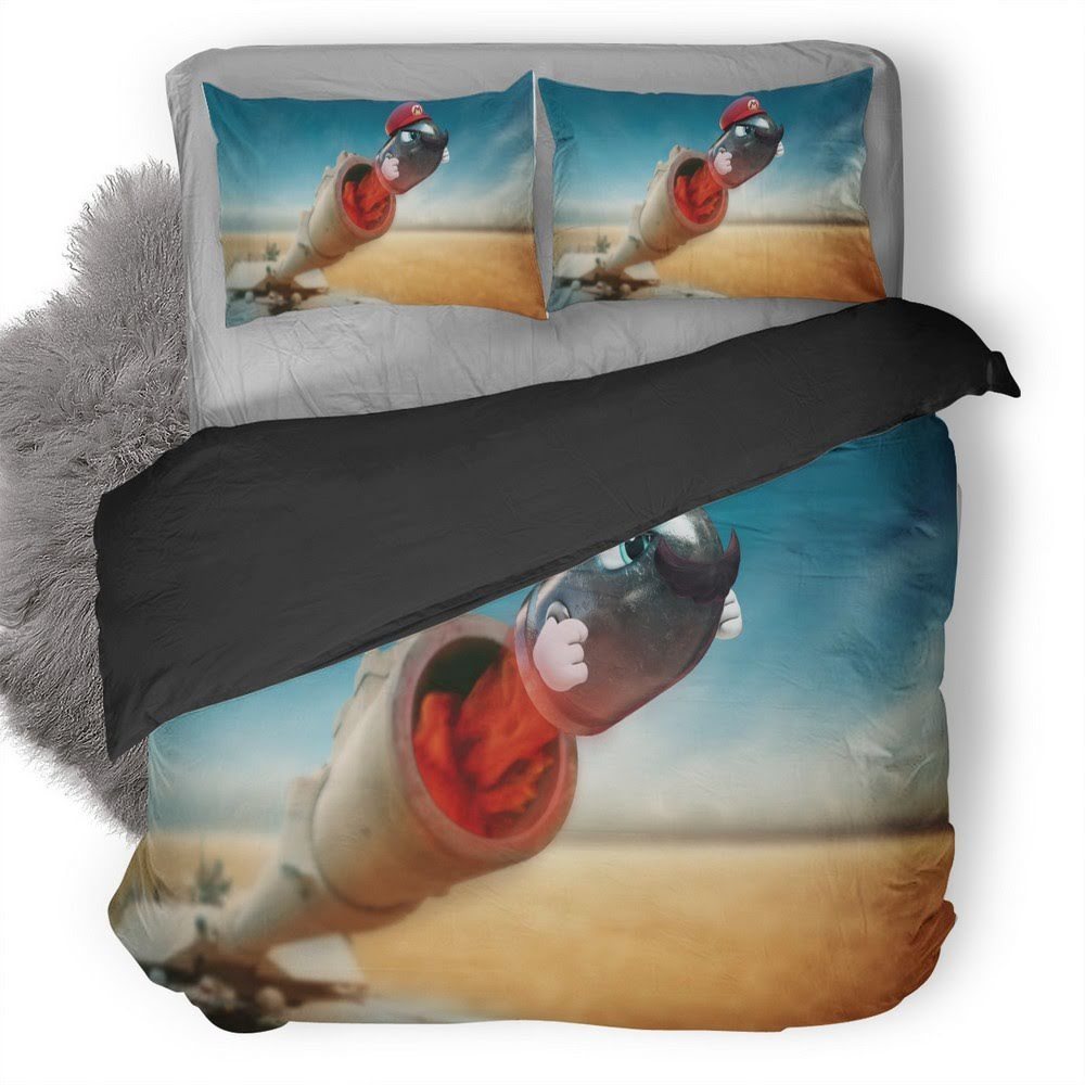 Super Mario Odyssey 17 3D Customized Duvet Cover Bedding Set