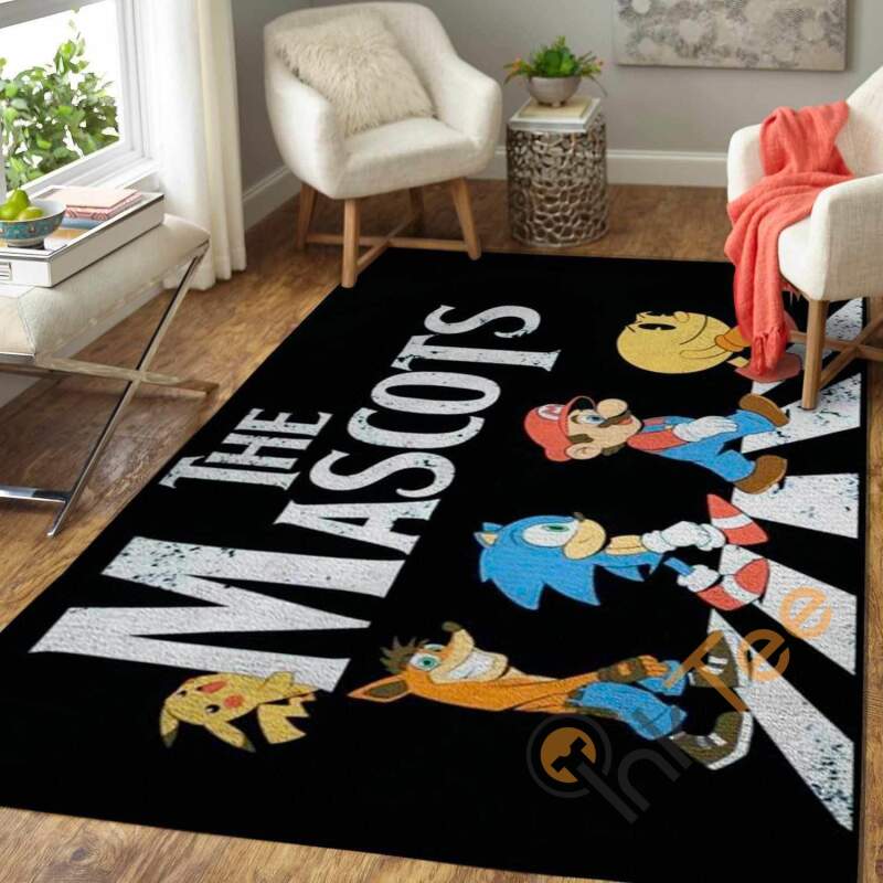 Super Smash Bros. Area Rectangle Rug