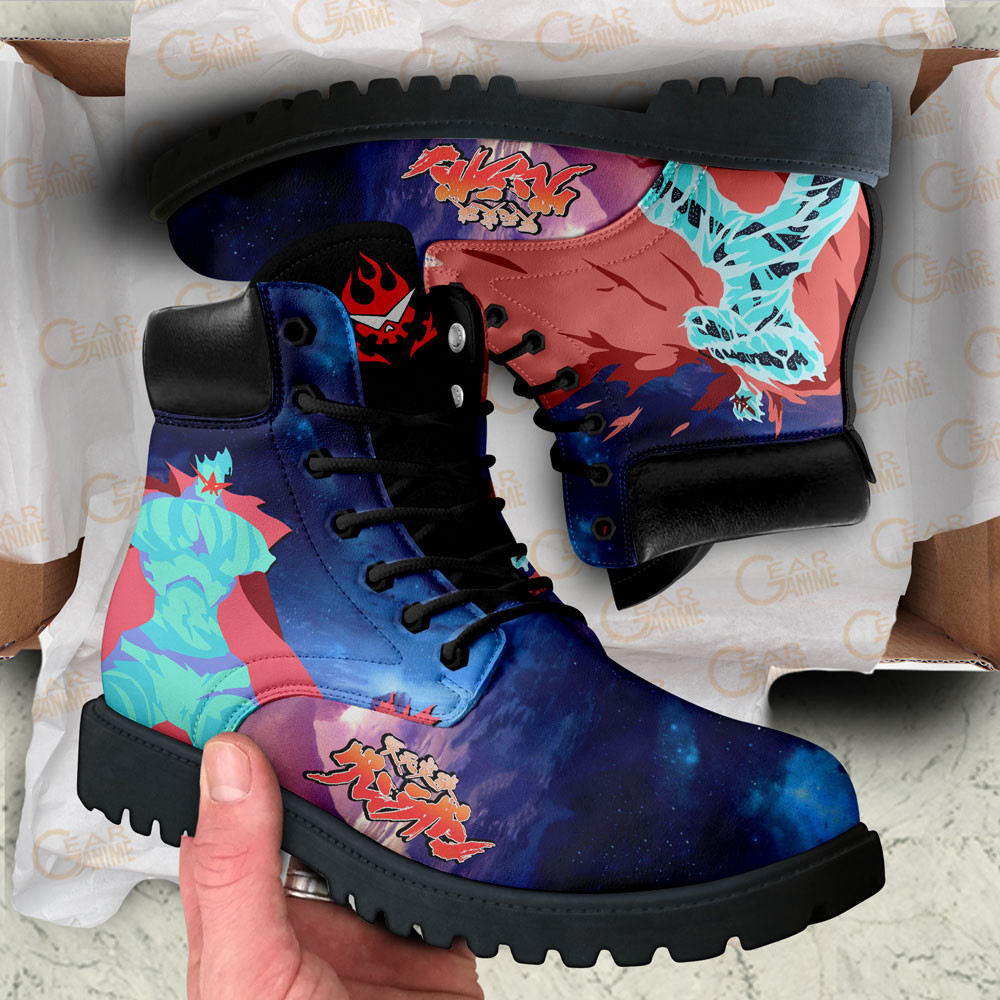 Super Tengen Toppa Gurren Lagann Boots Anime Custom Shoes