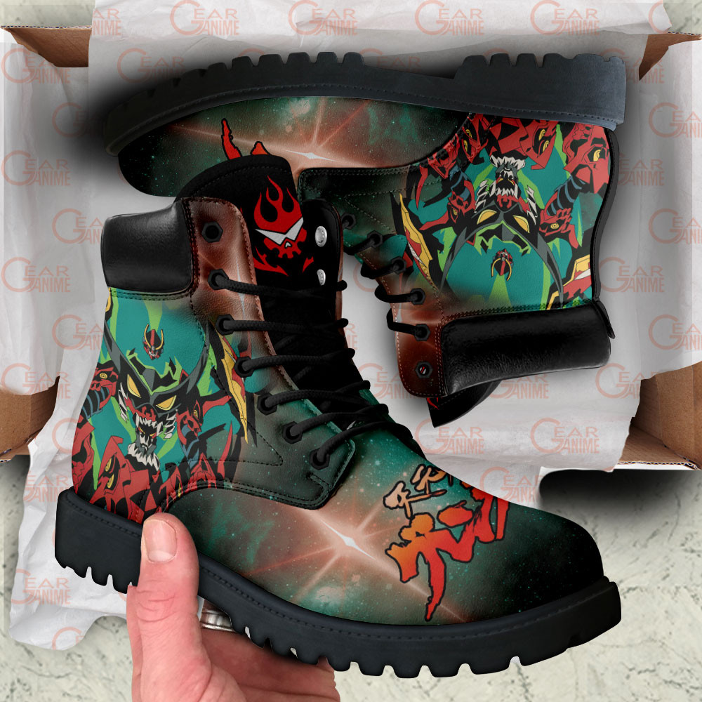 Super Tengen Toppa Gurren Lagann Boots Anime Custom Shoes