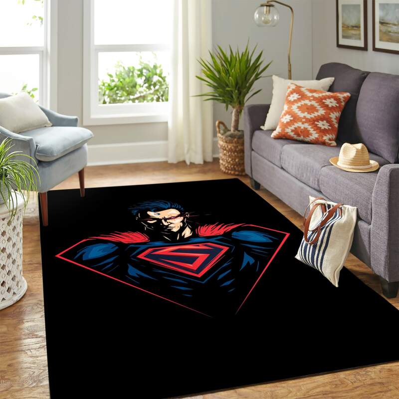 Superman Badass Carpet Rectangle Rug
