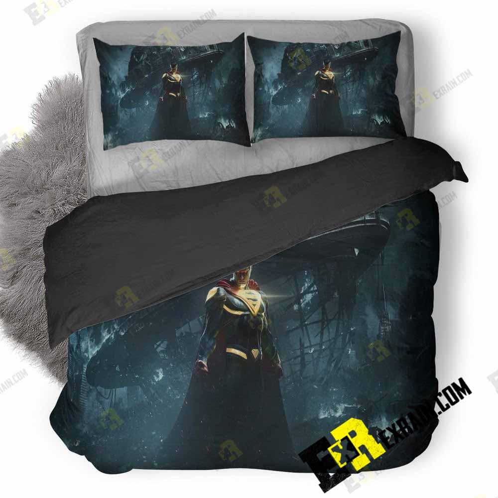 Superman Injustice Hd 3D Customized Duvet Cover Bedding Set