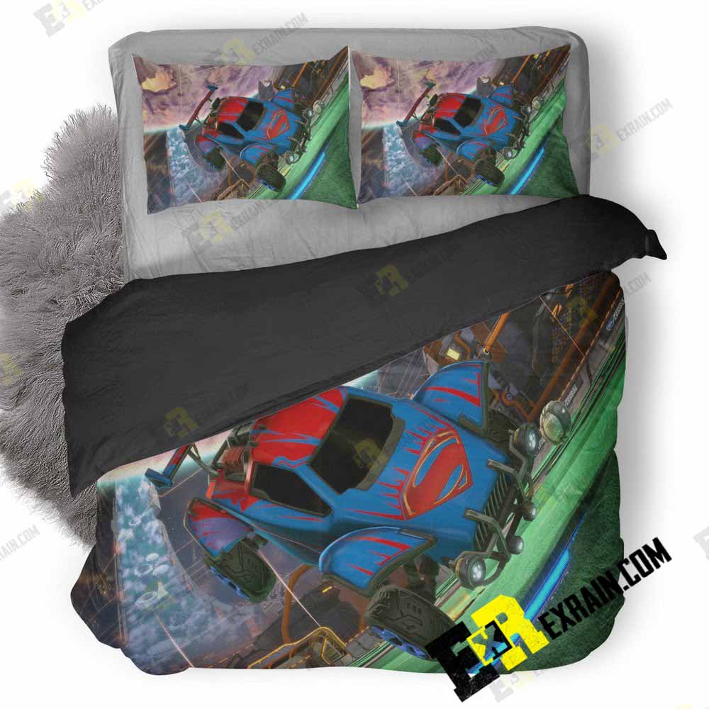 Superman Rocket League Dlc S2 3D Customized Duvet Cover Bedding Set