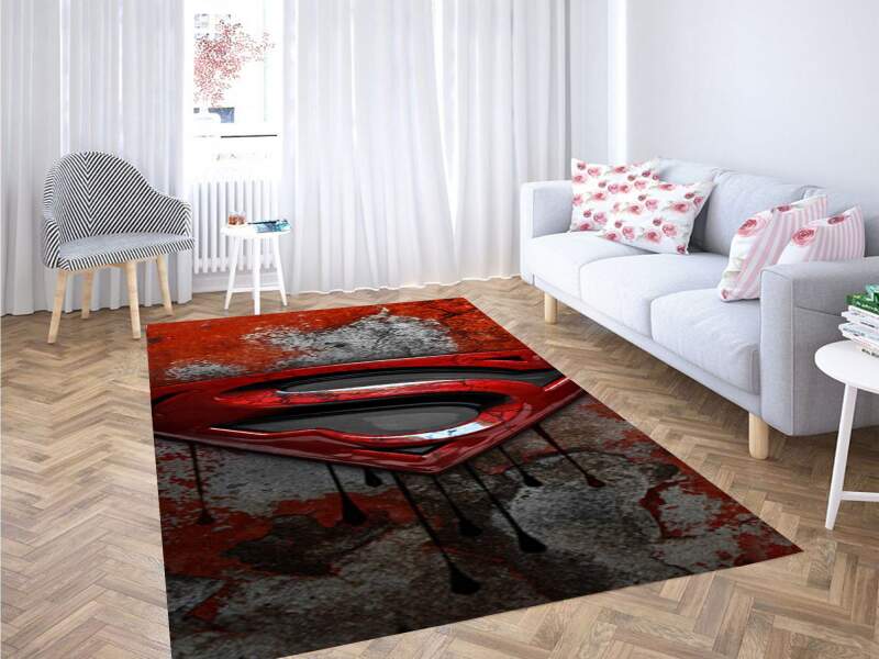 Superman Superhero Carpet Rectangle Rug