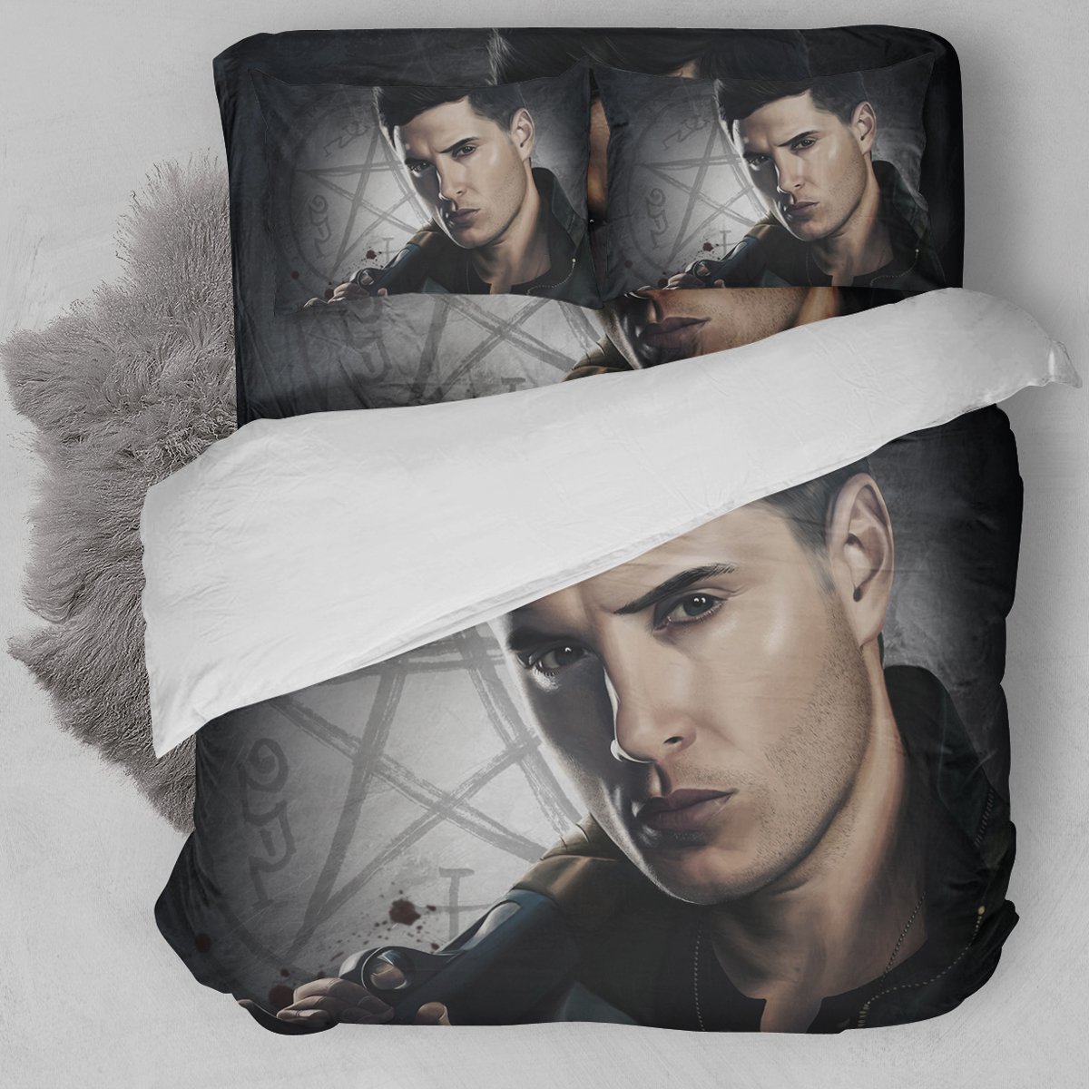 Supernatural Dean Winchester Duvet Cover Bedding Set