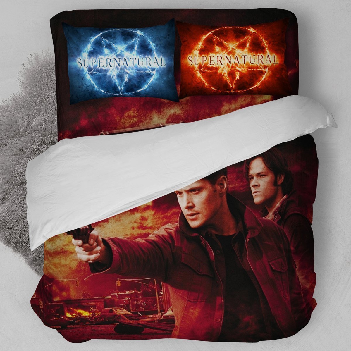 Supernatural Winchester Duvet Cover Bedding Set