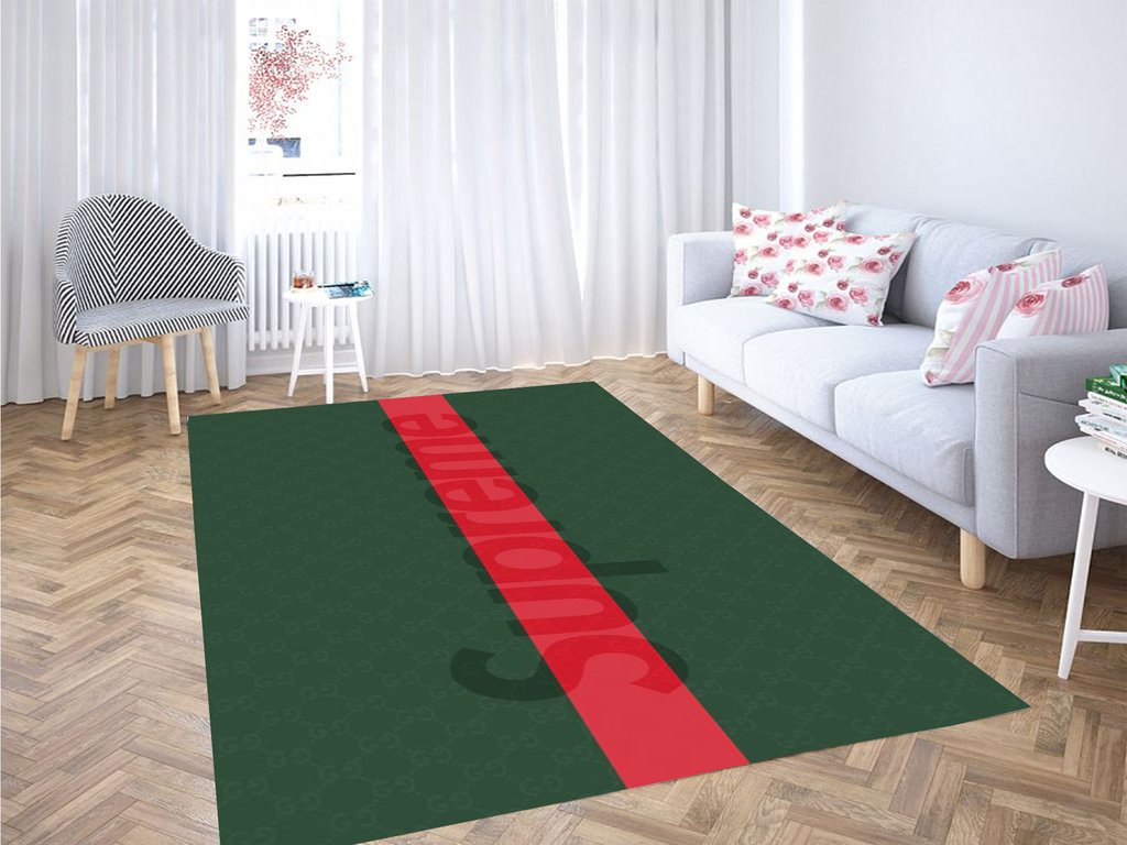 Suprame Logos Living Room Modern Carpet Rectangle Rug