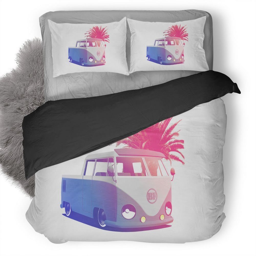Surfer Ride Van Gta V F9 3D Customized Duvet Cover Bedding Set
