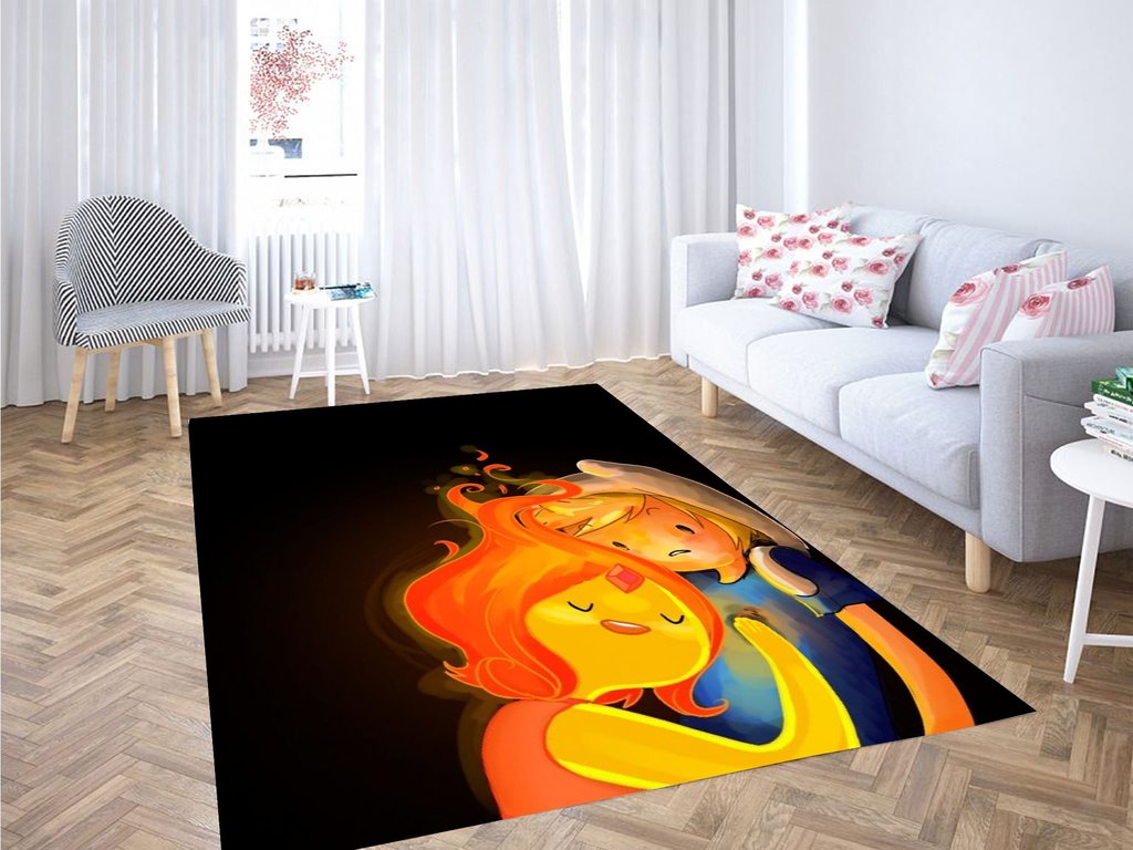 Sweet Adventure Time Living Room Modern Carpet Rectangle Rug